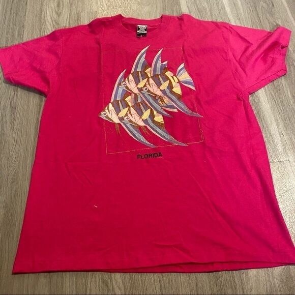 Large, vintage, single stitch Florida graphic top - Picture 1 of 5